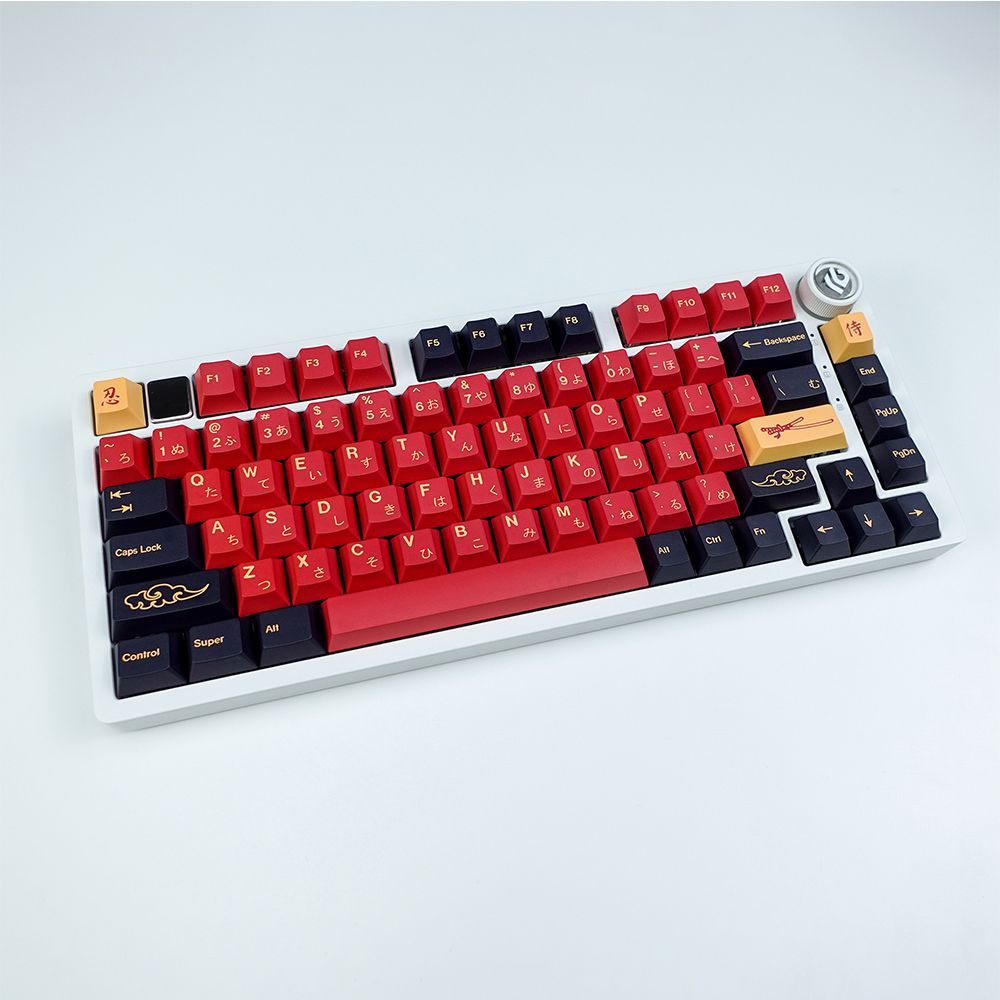Red Samurai JP Legends Cherry Keycaps Set