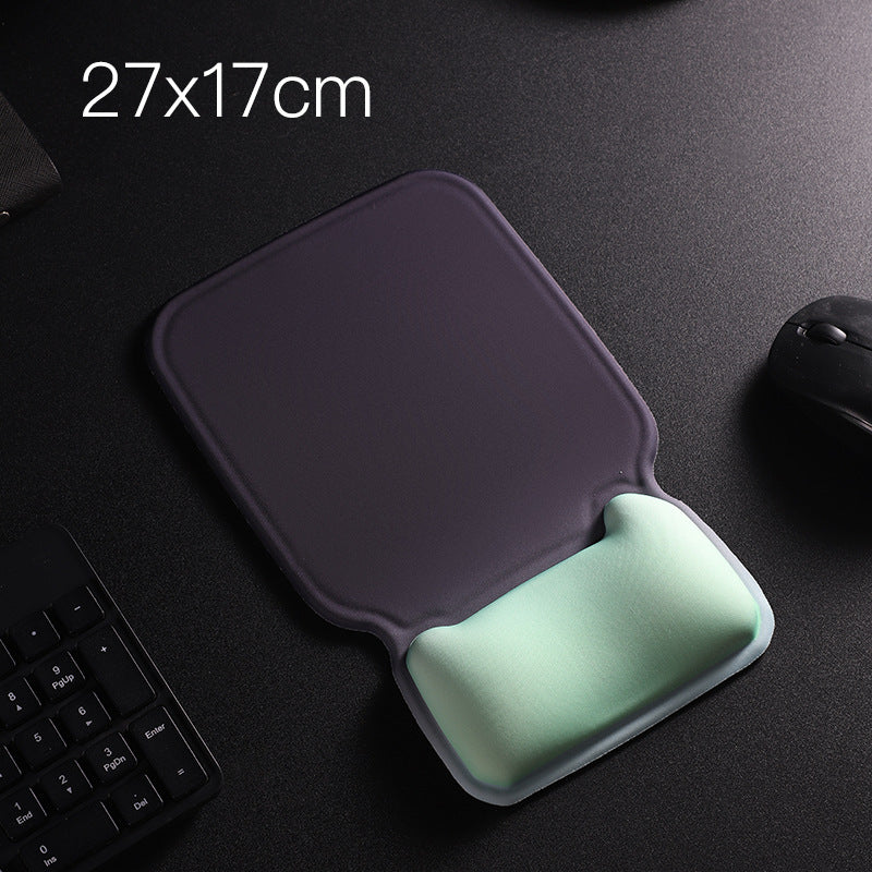 Green Memory Foam Mousepad Wrist Rest