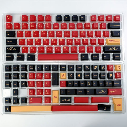 Red Samurai JP Legends Cherry Keycaps Set