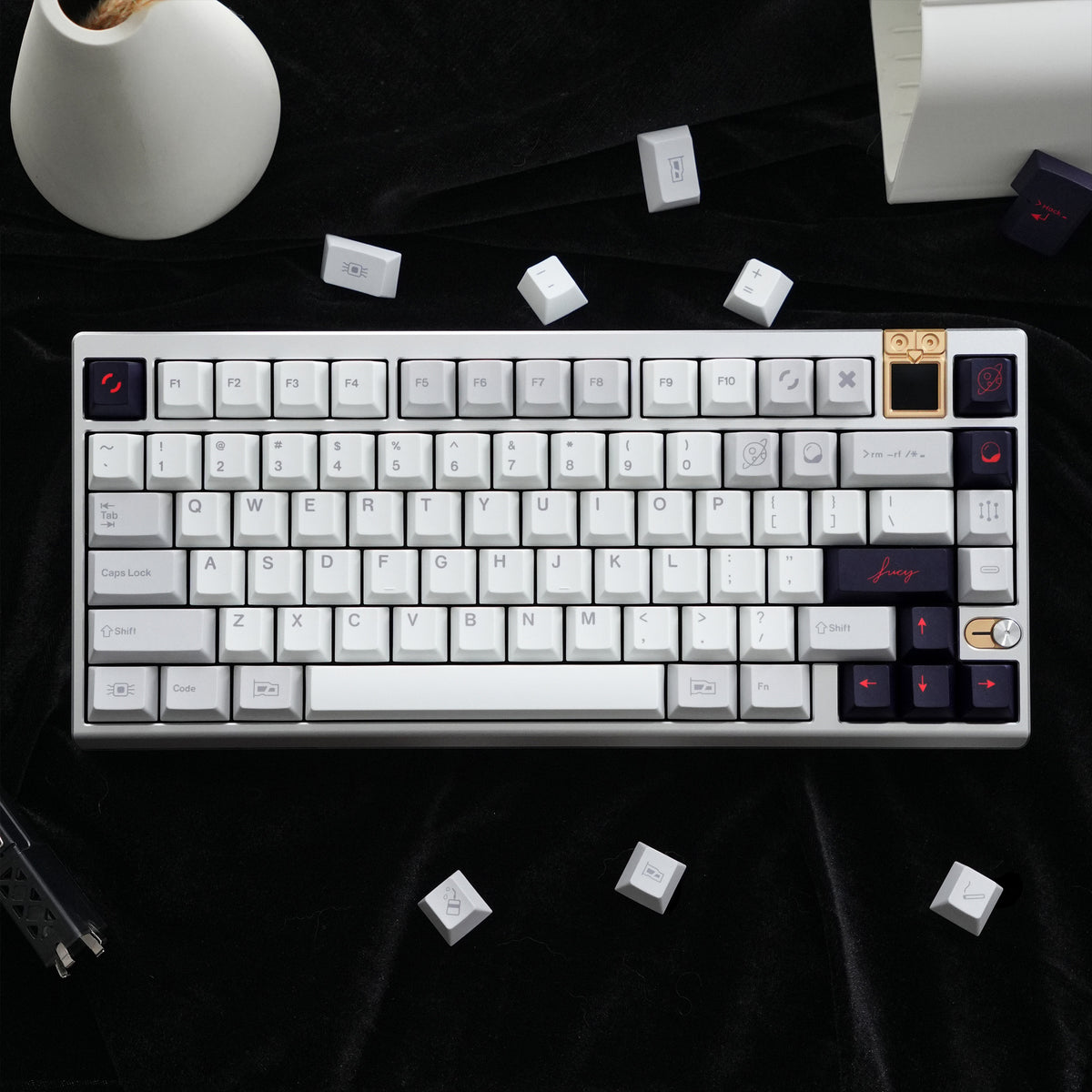 Lucy Cherry Profile 1.7mm PBT 120+ Keys Keycaps Set