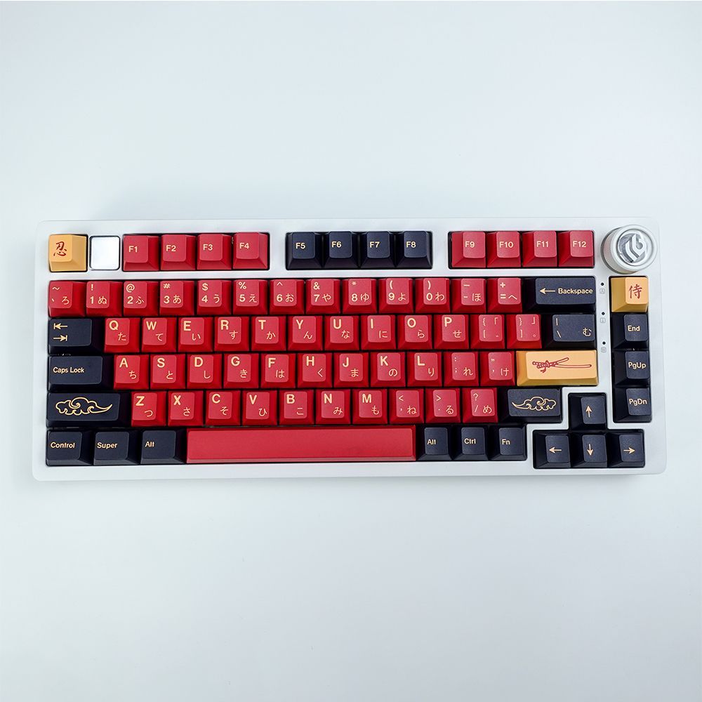 Red Samurai JP Legends Cherry Keycaps Set