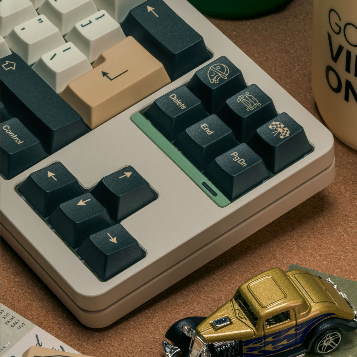 Racing Cherry Profile 1.7mm PBT 120+ Keys Keycaps Set