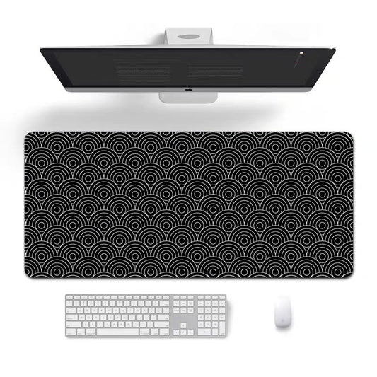Black Eclipse 4mm Thick Anti Skid Deskpad 900*400*4mm