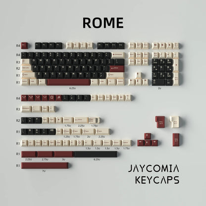 GMK Rome Doubleshot ABS Cherry
