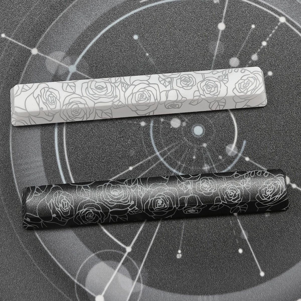 Rose Themed Shine Through Spacebar Keycap -1 Key