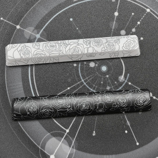 Rose Themed Shine Through Spacebar Keycap -1 Key