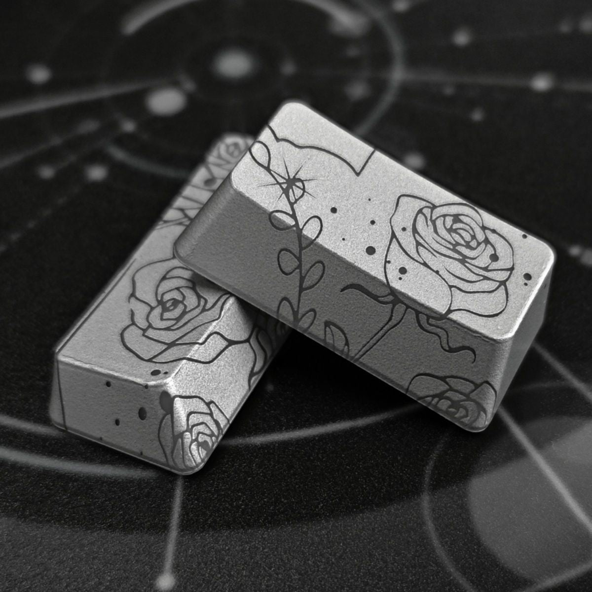 Rose Enter and Backspace Shine Through Keycaps - Combo of 2 Keys