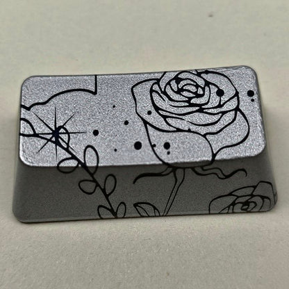 Rose Enter and Backspace Shine Through Keycaps - Combo of 2 Keys