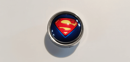 Marvel DC Themed Metal+ABS Round Keycaps Single