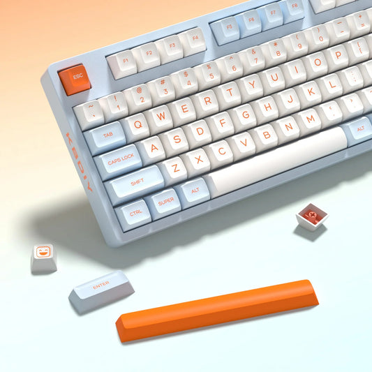 Kbdiy Salmon 161 Keys SA Profile Doubleshot Keycaps Set
