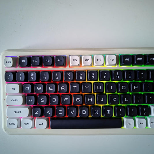 B&W Clean ASA Profile 120+ Keys PBT Keycaps Set