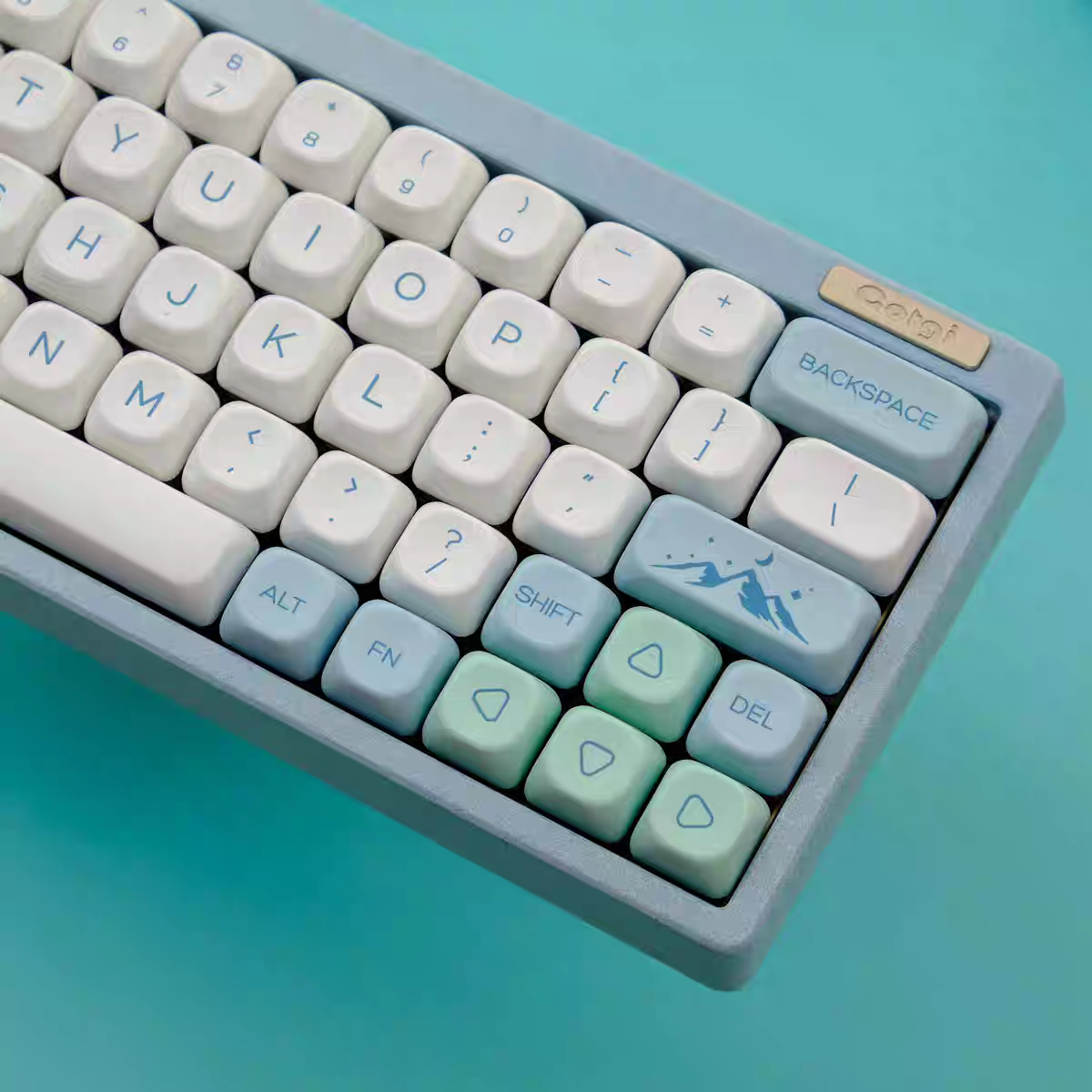 Snow Mountain PBT KOA Profile 120+ Keys Keycaps Set