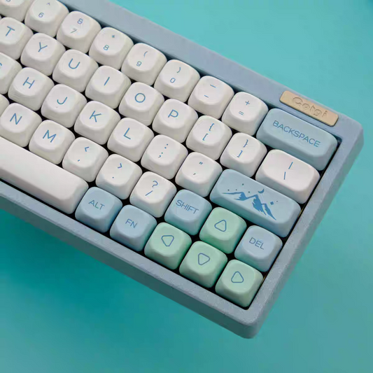 Snow Mountain PBT KOA Profile 120+ Keys Keycaps Set