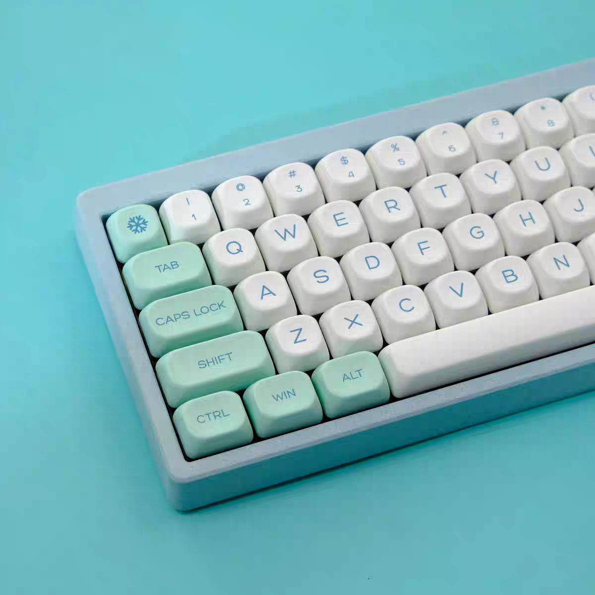 Snow Mountain PBT KOA Profile 120+ Keys Keycaps Set