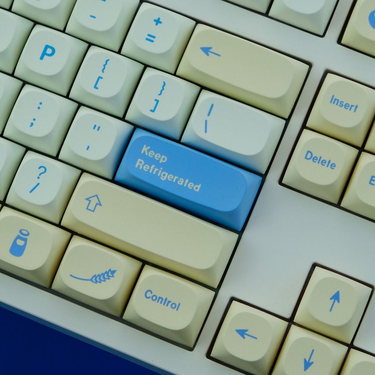 GMK Soymilk MA Profile PBT 120+ Keys Keycaps Set