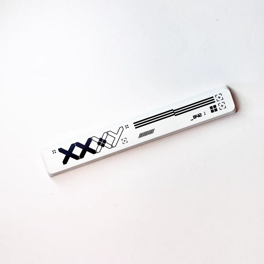 PrintStream White PBT Original Height Spacebar Keycaps