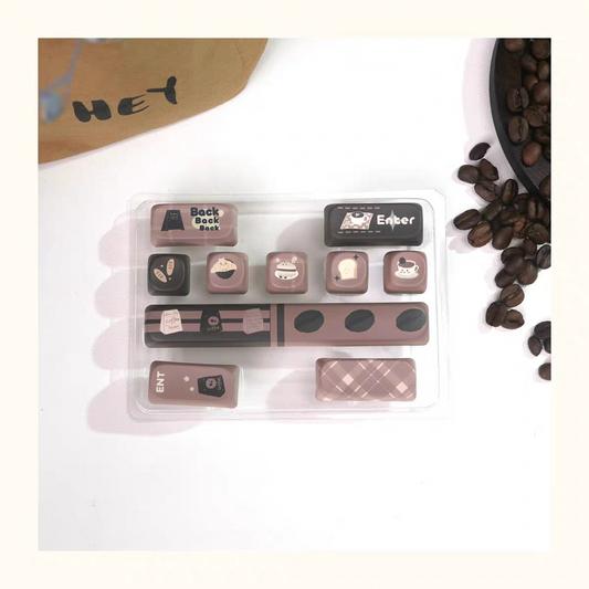 MOA Profile Mini Keycap Set with Spacebar - Coffee