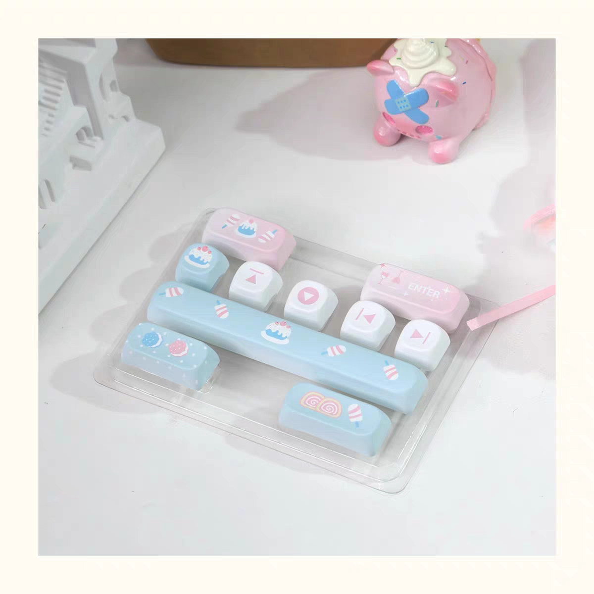 MOA Profile Mini Keycap Set with Spacebar - Sweet