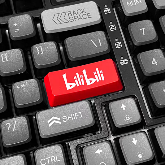 BiliBili Enter Shine Through Keycaps