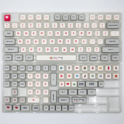 Retro Games XDA PBT Keycaps Set Canned