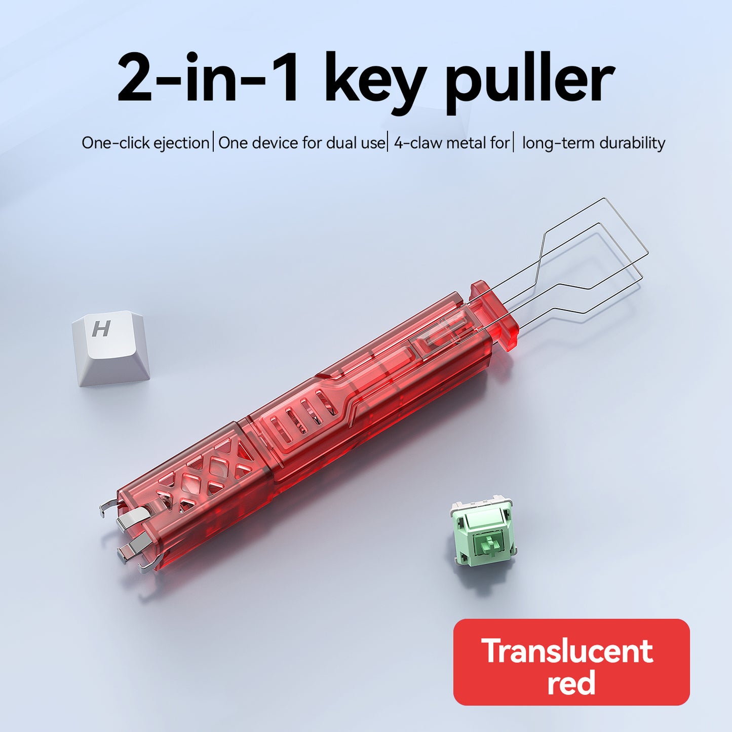 2 in 1 Keycaps & Switch Puller Red in Bangladesh