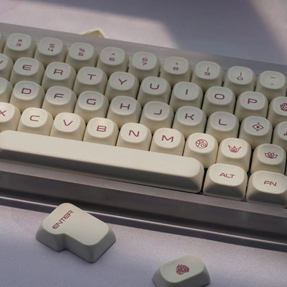 White Lotus MOA Profile 120+ Keys Keycaps Set