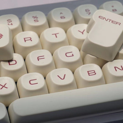White Lotus MOA Profile 120+ Keys Keycaps Set