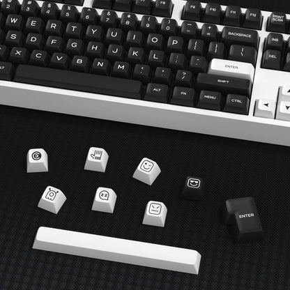 Kbdiy WOB 161 Keys SA Profile Doubleshot Keycaps Set