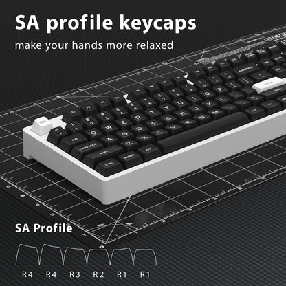 Kbdiy WOB 161 Keys SA Profile Doubleshot Keycaps Set