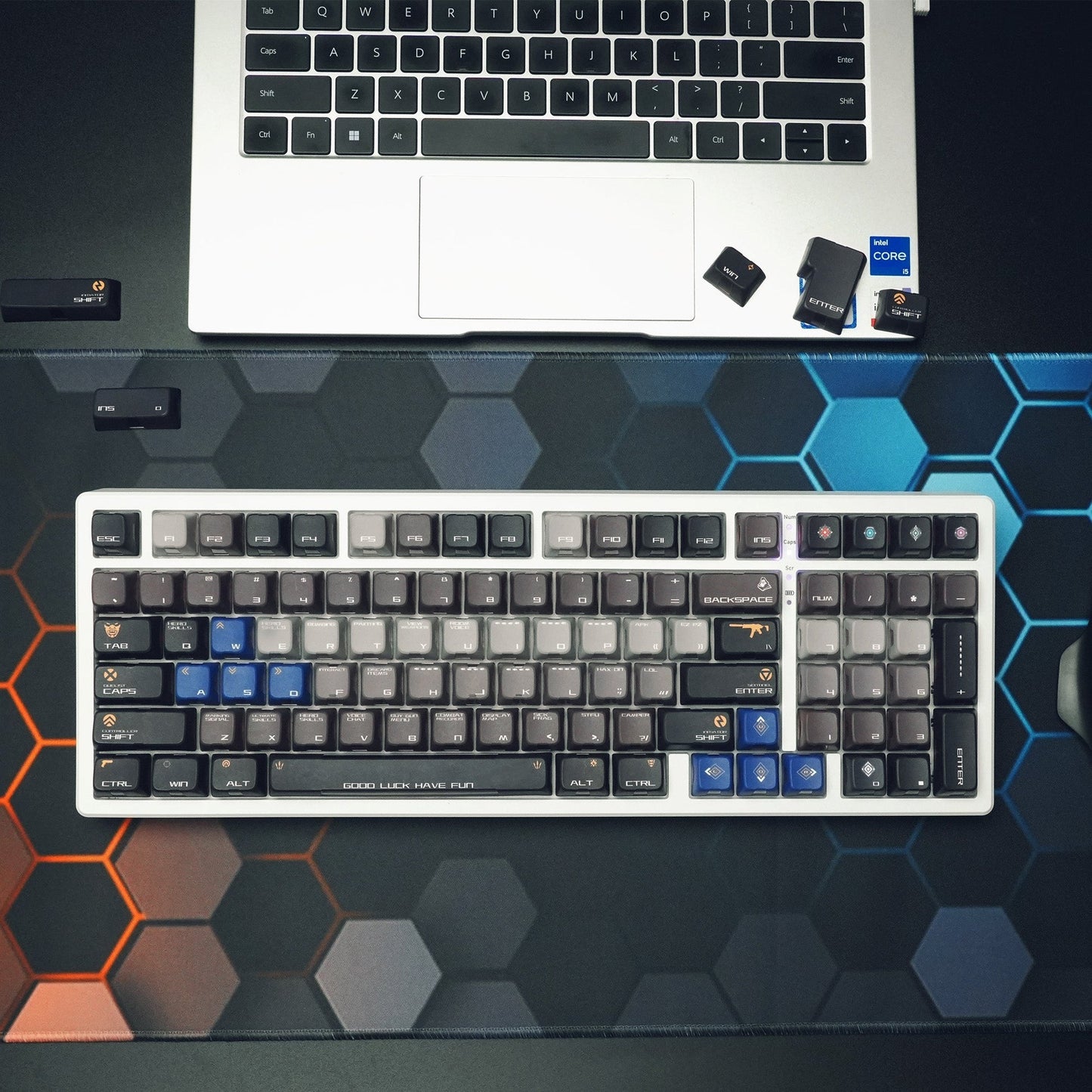 XVX Lighthouse Doubleshot PBT PC Keycaps 120+ Keys