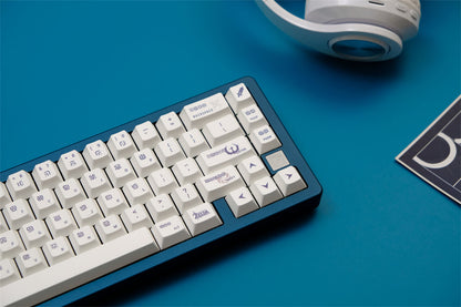 Zelda Purple on White 120+ Keys Cherry Keycaps Set